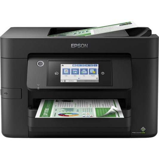 EPSON MULTIF. TINTA A4 COLOR, WF-4820DWF, 12PPM 4800X2400DPI, DÚPLEX, USB/LAN/WIFI, 4 EN 1 [C11CJ06403]