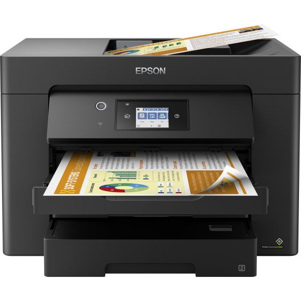 EPSON MULTIF. TINTA A3 COLOR, WF-7830DTWF, 12PPM, DÚPLEX, USB/LAN/WIFI, 4 EN 1 [C11CH68403]