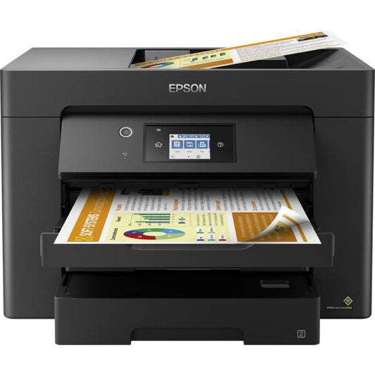 EPSON MULTIF. INK A3 COLORE, WF-7830DTWF, 12PPM, FRONTE/RETRO, USB/LAN/WIFI, 4 IN 1 [C11CH68403]
