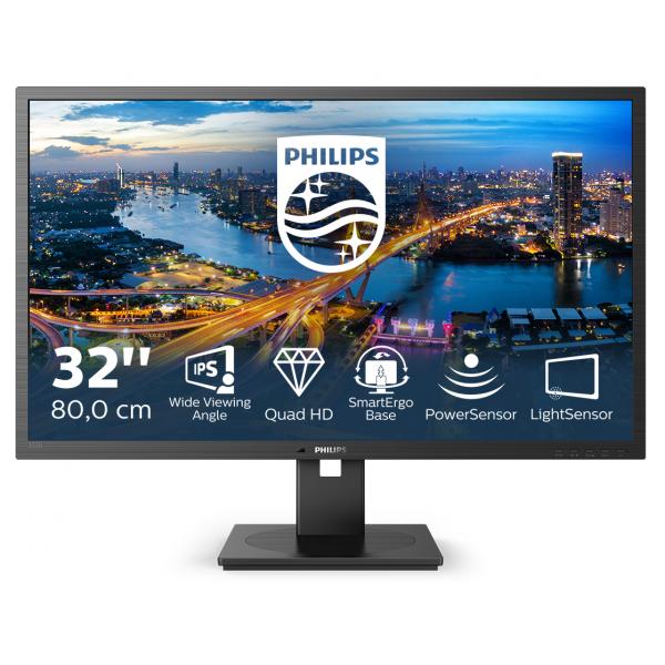 Philips B Line 325B1L/00 Monitor PC 80 cm (31.5") 2560 x 1440 Pixel 2K Ultra HD LCD Nero [325B1L/00]