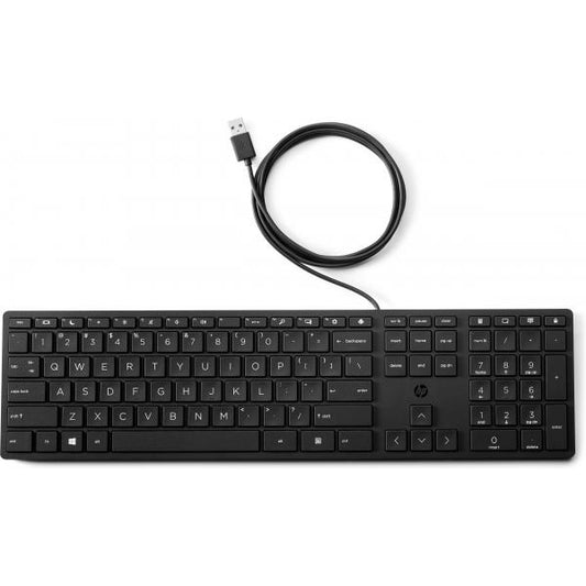 Hp 320K Wired Keyboard - QWERTY [9SR37AA#ABB]