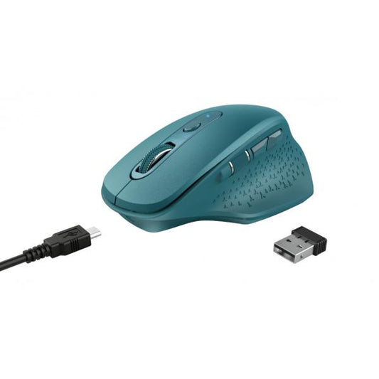 Trust Ozaa mouse Mano destra RF Wireless Ottico 2400 DPI [24034]