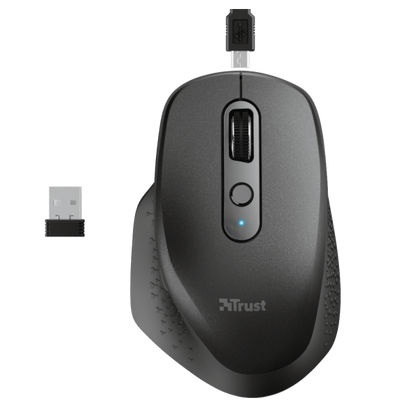 Trust Ozaa mouse Mano destra RF Wireless Ottico 2400 DPI [23812]