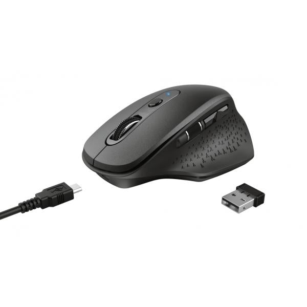 Trust Ozaa mouse Mano destra RF Wireless Ottico 2400 DPI [23812]