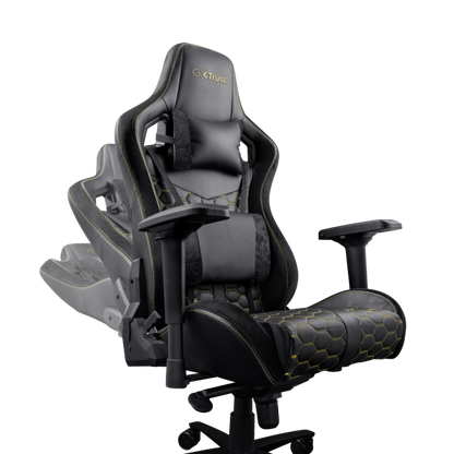 Trust GXT 712 Resto Pro Silla gaming universal Negro, Amarillo [23784]