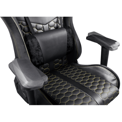 Trust GXT 712 Resto Pro Silla gaming universal Negro, Amarillo [23784]