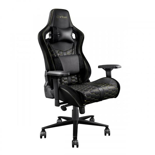 Trust GXT 712 Resto Pro Silla gaming universal Negro, Amarillo [23784]