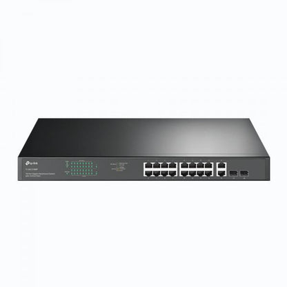 TP-Link TL-SG1218MP switch di rete Non gestito Gigabit Ethernet (10/100/1000) Supporto Power over Ethernet (PoE) 1U Nero [TL-SG1218MP]