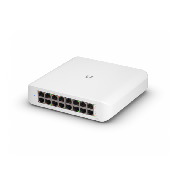 Ubiquiti Networks UniFi Switch Lite 16 PoE L2 Gigabit Ethernet (10/100/1000) Alimentación a través de Ethernet (PoE) Blanco [USW-LITE-16-POE] 