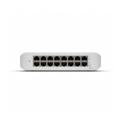 Ubiquiti Networks UniFi Switch Lite 16 PoE L2 Gigabit Ethernet (10/100/1000) Alimentación a través de Ethernet (PoE) Blanco [USW-LITE-16-POE] 