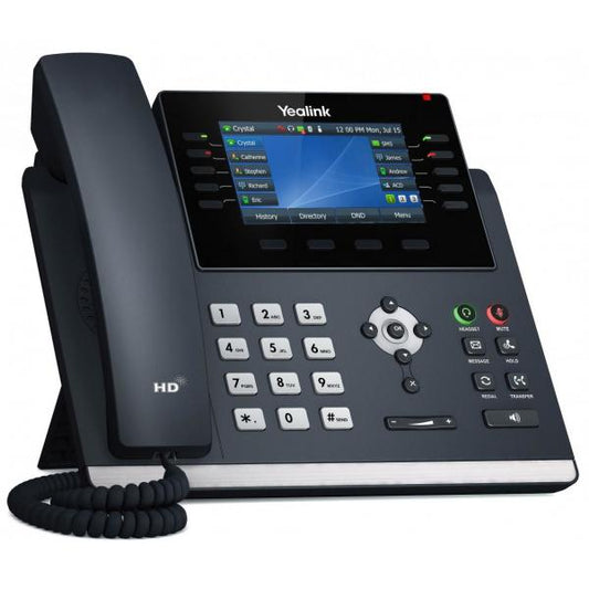 Teléfono Yealink T46U - WiFi y Bluetooth - 16 líneas - Firmware holandés / internacional [SIP-T46U] 