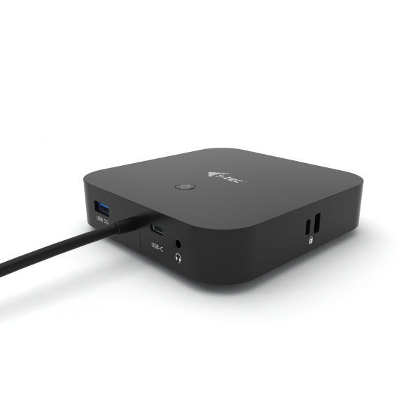 ESTACIÓN DE CONEXIÓN I-TEC USB-C PANTALLA DUAL CON ENTREGA DE ENERGÍA 100W+CARGADOR-C77W [C31DUALDPDOCKPD65W]