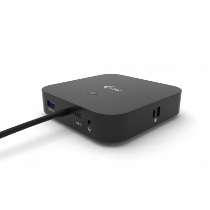 ESTACIÓN DE CONEXIÓN I-TEC USB-C PANTALLA DUAL CON ENTREGA DE ENERGÍA 100W+CARGADOR-C77W [C31DUALDPDOCKPD65W]