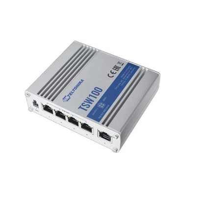 Teltonika - TSW100 - Switch PoE industrial no gestionable + TSW100 [TSW100] 