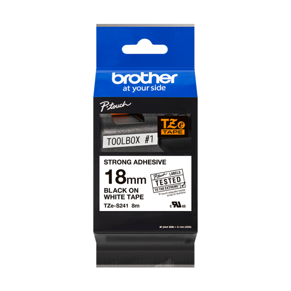 CINTA LAMINADA BROTHER 36MM (8M) BLANCA [TZES241]