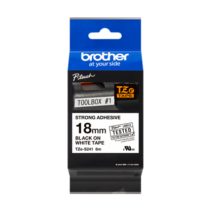 CINTA LAMINADA BROTHER 36MM (8M) BLANCA [TZES241]