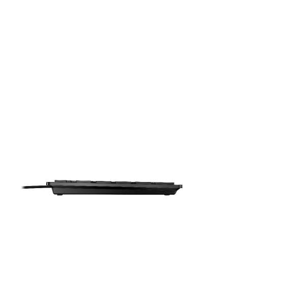 Cherry KC 6000 SLIM - Keyboard - Corded - AZERTY - Black [JK-1600BE-2]