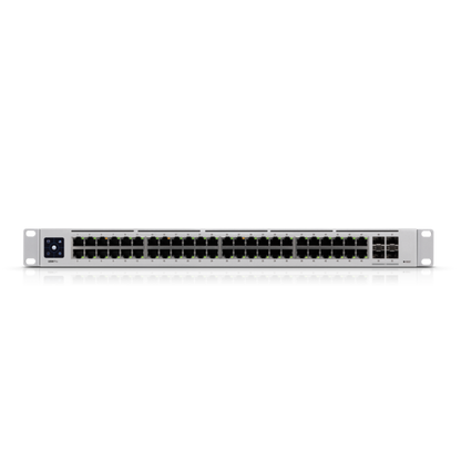 Ubiquiti - USW-Pro-48-EU - Conmutador UniFi de 48 puertos de capa 3 con 48 puertos GbE, 4 puertos 10G SFP+ USW-Pro-48-EU [USW-Pro-48-EU] 