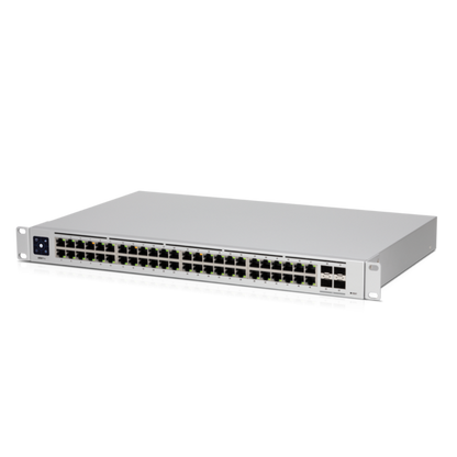 Ubiquiti - USW-Pro-48-EU - Conmutador UniFi de 48 puertos de capa 3 con 48 puertos GbE, 4 puertos 10G SFP+ USW-Pro-48-EU [USW-Pro-48-EU] 