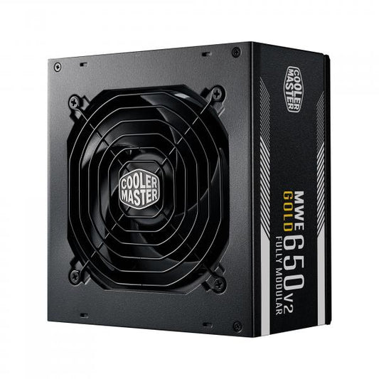 Cooler Master MWE Gold 650 - V2 Full Modular alimentatore per computer 650 W 24-pin ATX ATX Nero [MPE-6501-AFAAG-EU]