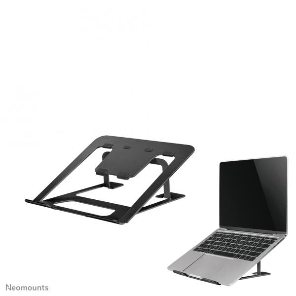 Neomounts Notebook Desk Stand (ergonomic, can be positioned in 5 steps) 5KG [NSLS085BLACK]