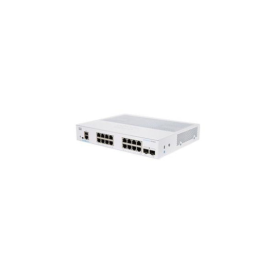 Cisco CBS350-16T-2G-EU switch di rete Gestito L2/L3 Gigabit Ethernet (10/100/1000) Argento [CBS350-16T-2G-EU]