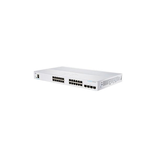 Cisco CBS350-24T-4X-EU switch di rete Gestito L2/L3 Gigabit Ethernet (10/100/1000) Argento [CBS350-24T-4X-EU]