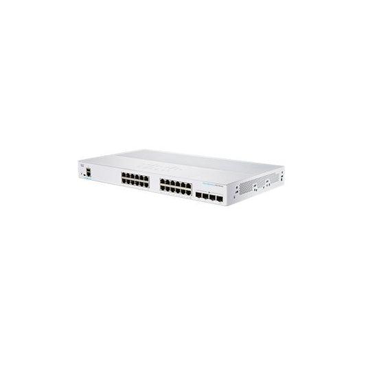 Cisco CBS350-24T-4G-EU switch di rete Gestito L2/L3 Gigabit Ethernet (10/100/1000) Argento [CBS350-24T-4G-EU]