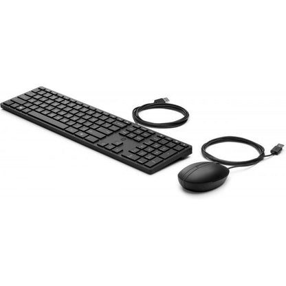 Hp 320MK Wired Keyboard and Mouse Set - QWERTY [9SR36AA#ABB]