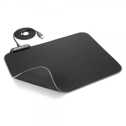 Sharkoon 1337 RGB V2 Gaming Mat Computer Gaming Mouse Pad Black [1337GAMINGMATRGBV2360] 