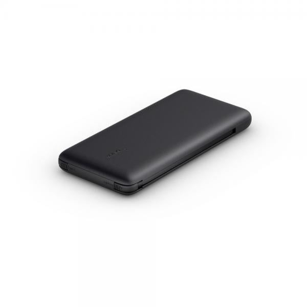 Belkin Powerbank 10K 23W PB USB-C Cables de entrada/salida y salida Lightning incluidos - Negro [BPB006BTBLK]