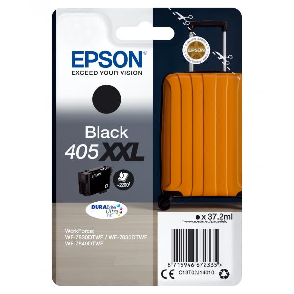 Tinta Epson Singlepack Negra 405XXL DURABrite Ultra [C13T02J14010]