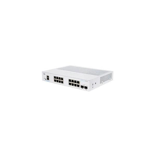 Cisco CBS250-16T-2G-EU switch di rete Gestito L2/L3 Gigabit Ethernet (10/100/1000) Argento [CBS250-16T-2G-EU]