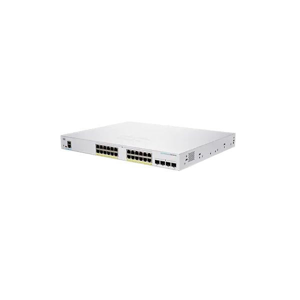 Cisco CBS250-24P-4G-EU switch di rete Gestito L2/L3 Gigabit Ethernet (10/100/1000) Argento [CBS250-24P-4G-EU]