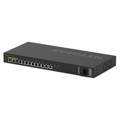 NETGEAR M4250-10G2F Gestito L2/L3 Gigabit Ethernet (10/100/1000) Supporto Power over Ethernet (PoE) 1U Nero [GSM4212P-100EUS]