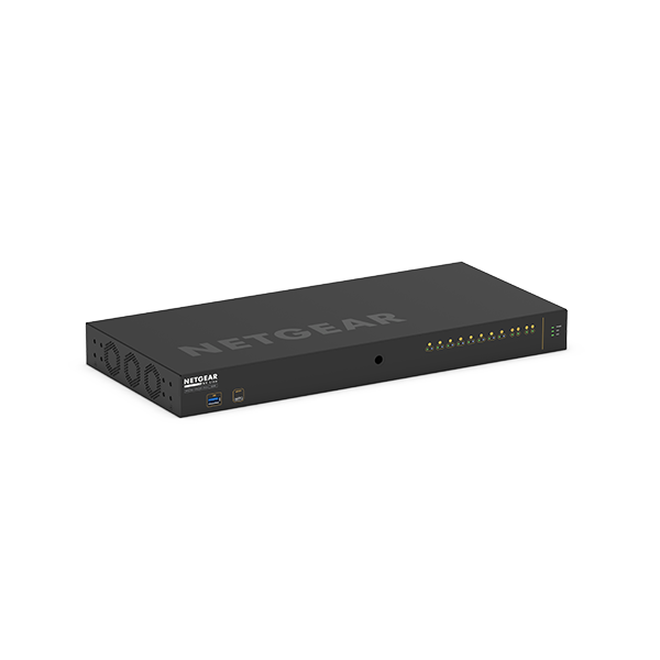 NETGEAR M4250-10G2F Gestito L2/L3 Gigabit Ethernet (10/100/1000) Supporto Power over Ethernet (PoE) 1U Nero [GSM4212P-100EUS]