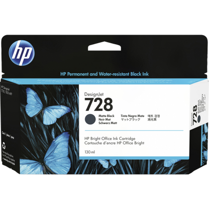 HP CART INK 728 NERO OPACO [3WX25A]