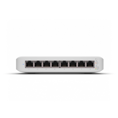 Ubiquiti - USW-Lite-8-POE-EU - UniFi 8 Port Layer 2 switch with 4 GbE PoE+ ports, 4 GbE ports, 52W total PoE availability USW-Lite-8-POE-EU [USW-Lite-8-POE-EU]