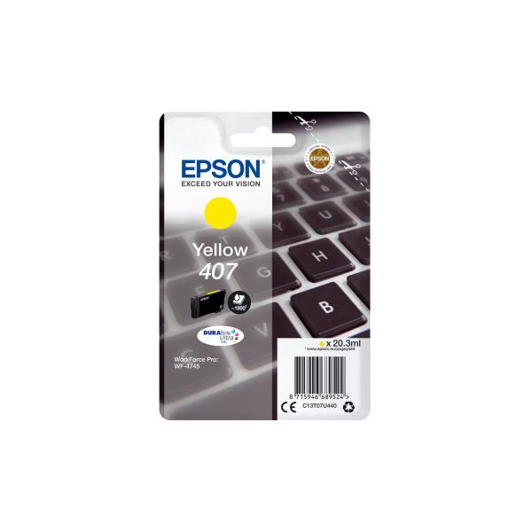 Epson WF-4745 cartucho de tinta 1ud Original Alto Rendimiento (XL) Amarillo [C13T07U440]