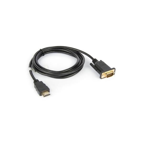 Hamlet XVCHDM-VGA180 cavo e adattatore video 1,8 m HDMI tipo A (Standard) VGA (D-Sub) Nero [XVCHDM-VGA180]