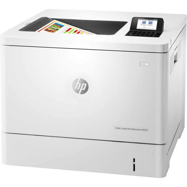 HP Color LaserJet Enterprise Stampante Enterprise Color LaserJet M554dn, Stampa, Porta USB frontale, Stampa fronte/retro [7ZU81A#B19]