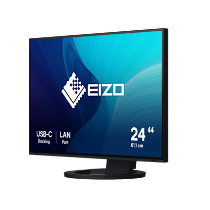EIZO FlexScan EV2495-BK LED display 61,2 cm (24.1") 1920 x 1200 Pixel WUXGA Nero [EV2495-BK]