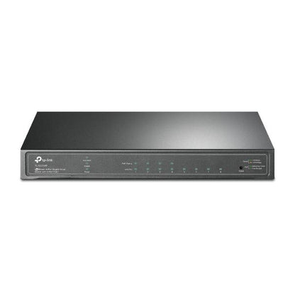 TP-Link - SG2008P - JetStream 8-Port Gigabit Smart Switch with 4-Port PoE+, 4x Gigabit PoE+ Ports, 802.3at/af, 62 W PoE Power, Desktop Steel Case, Integration with Omada SDN Controller, 802. [SG2008P]