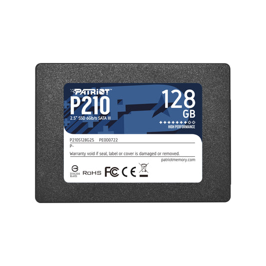 PATRIOT INTERNO SSD P210 128GB 2.5 SATA 6GB/SR/W 450/430 [P210S128G25] 