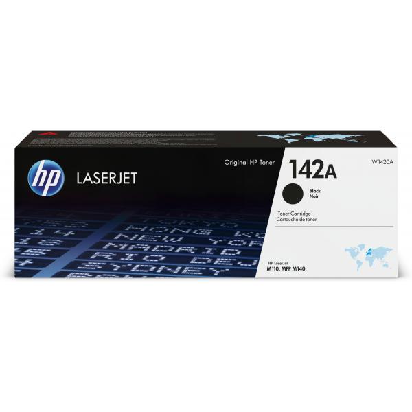 Cartucho de tóner negro original HP LaserJet 142A [W1420A]