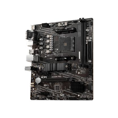 MSI MB AMD A520, A520M PRO, AM4, 2DDR4, 1PCI-Ex16, 1M2, 4SATA3, 6USB3 [A520M PRO]