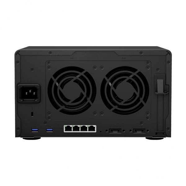 Synology DiskStation DS1621+ NAS y servidor de almacenamiento Escritorio Conexión LAN Ethernet Negro V1500B [DS1621+]