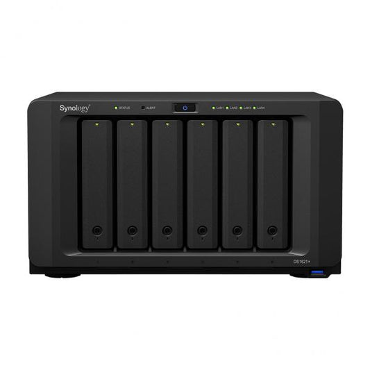 Synology DiskStation DS1621+ server NAS e di archiviazione Desktop Collegamento ethernet LAN Nero V1500B [DS1621+]