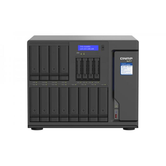 QNAP TVS-h1688X NAS Tower Collegamento ethernet LAN Nero W-1250 [TVS-H1688X-W1250-32G]