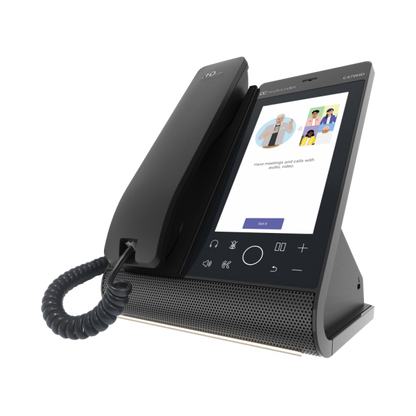 Audiocodes Teams C470HD Total Touch IP-Phone PoE GbE with integrated BT and Dual Band WiFi TEAMS-C470HD-DBW [TEAMS-C470HD-DBW]